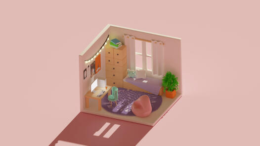Cozy office
