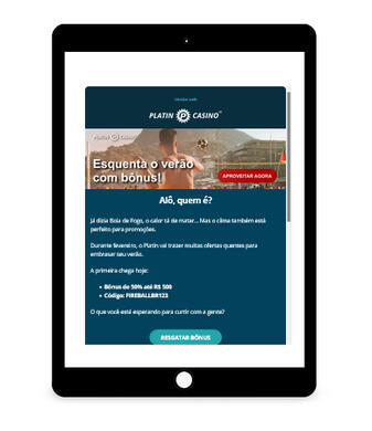 Platincasino Email Marketing